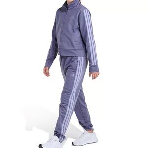 adidas girls 2-pc. tricot tracksuit
